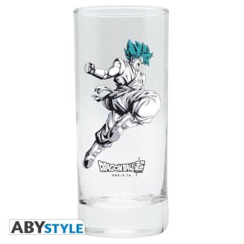 DRAGON BALL SUPER - 3 Glassatz Goku und Vegeta starten einen Angriff auf Frieza auf diesen Dragon Ball Super Glassatz von ABYstyle.